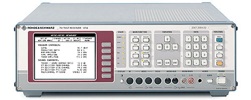 Телевизионные тестовые приемники семейства R&S®EFA (для аналоговых и цифровых сигналов)